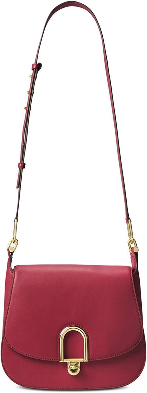 michael michael kors delfina small saddle bag|Michael Michael Kors Delfina Small Saddle Bag .